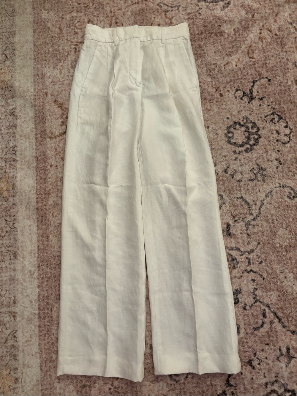 Aritzia Wilfred Linen Effortless Pants
